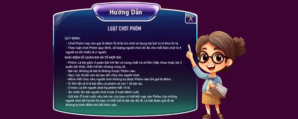 Luật chơi phỏm 9 lá tại 789club Luật chơi phỏm 9 lá tại 789club